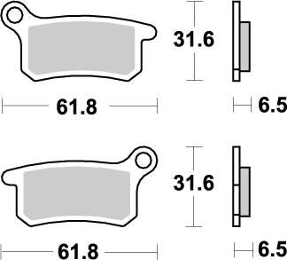 BRAKE PAD NITRO