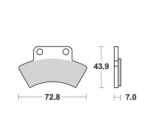BRAKE PAD NITRO