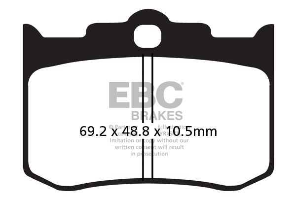 BRAKE PAD SINTERED HH