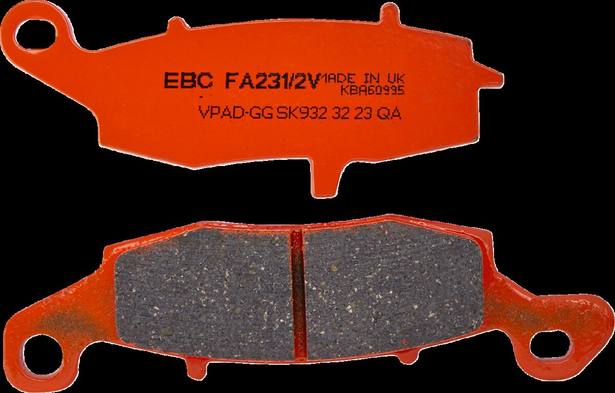 BRAKE PAD VEE SEMISNTRD