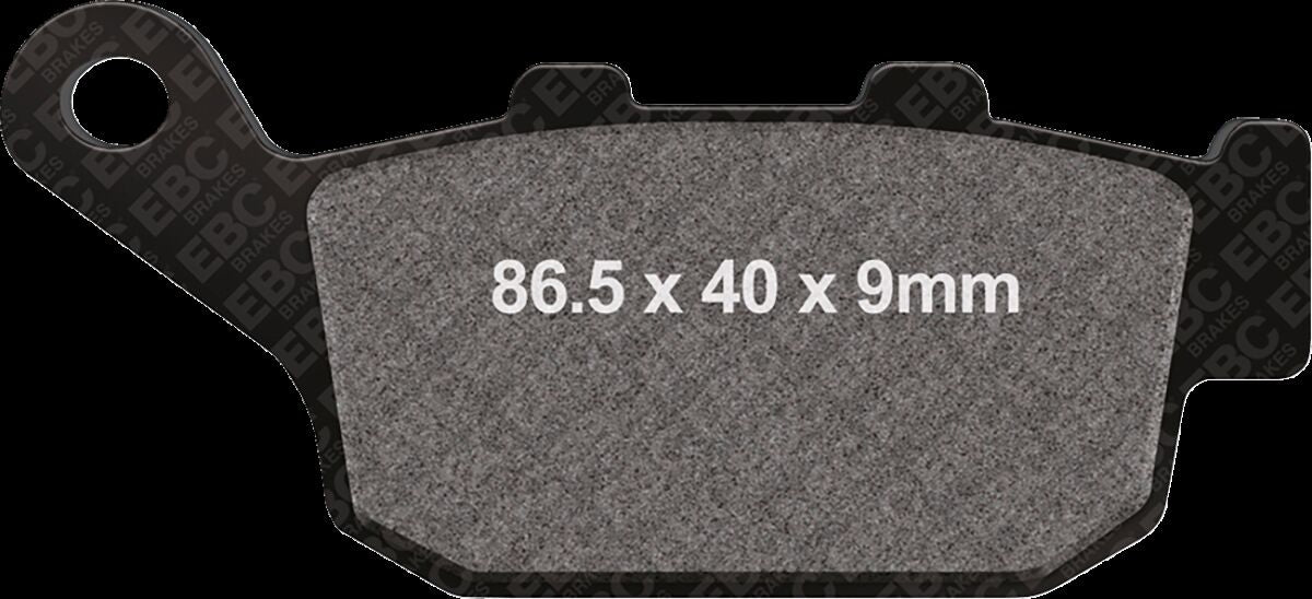 BRAKE PAD VEE SEMISNTRD