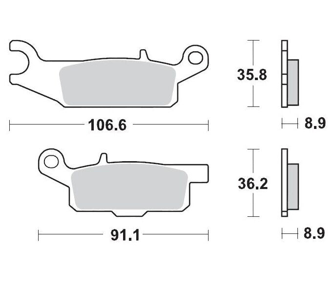 BRAKE PAD NITRO
