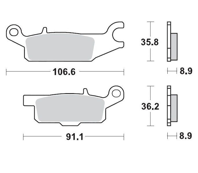 BRAKE PAD NITRO