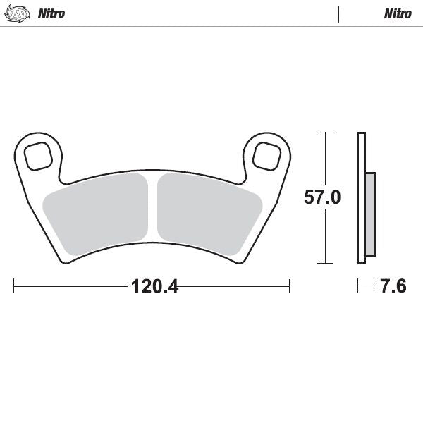 BRAKE PAD NITRO