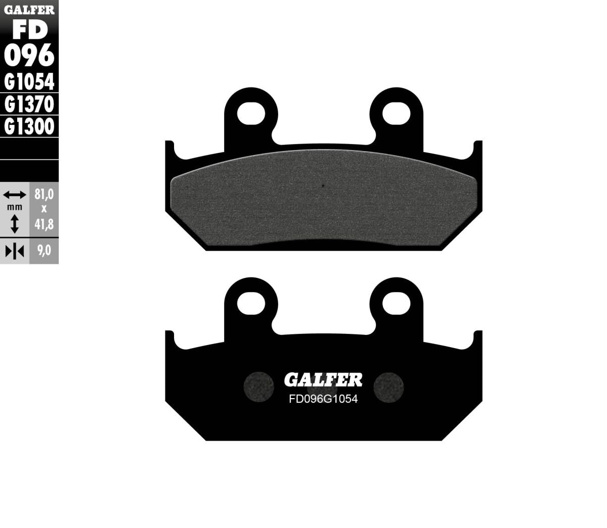 BRAKE PAD SEMI METAL