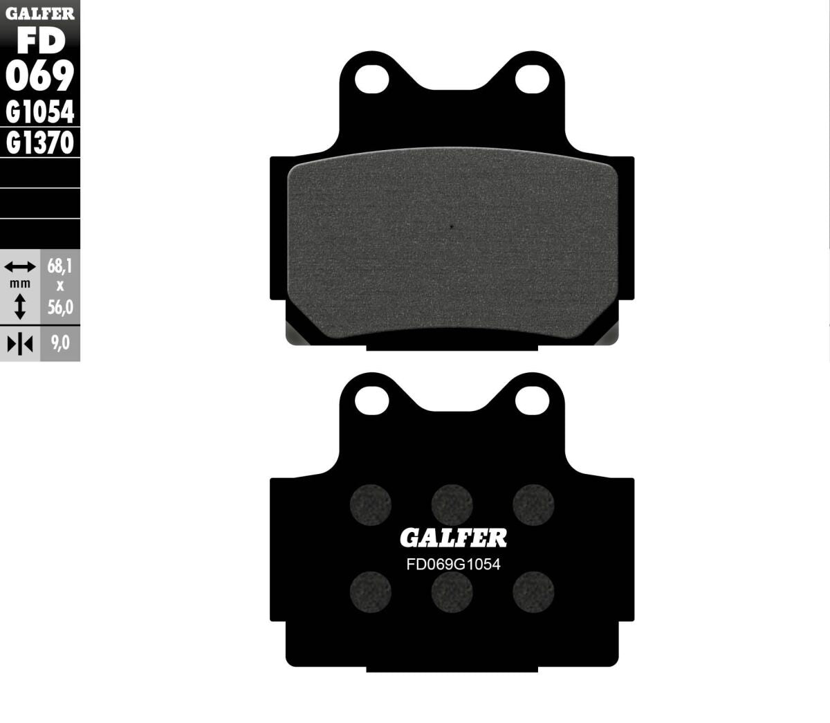 BRAKE PAD SEMI METAL