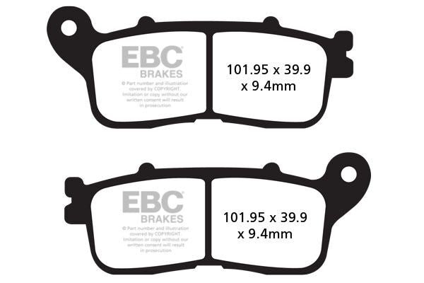 BRAKE PAD SINTERED HH