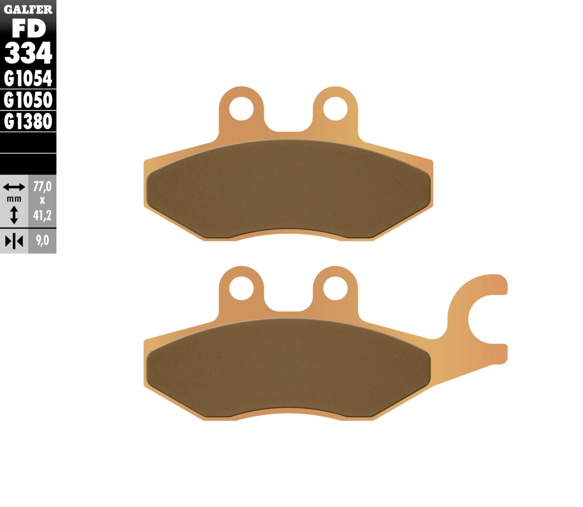 BRAKE PAD SINTERED SCOOTER