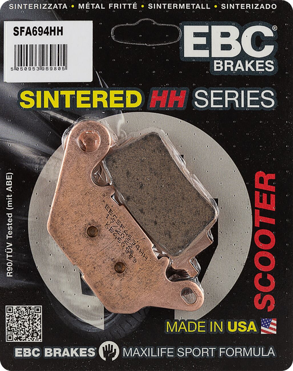BRAKE PAD HH SINT SCOOTER