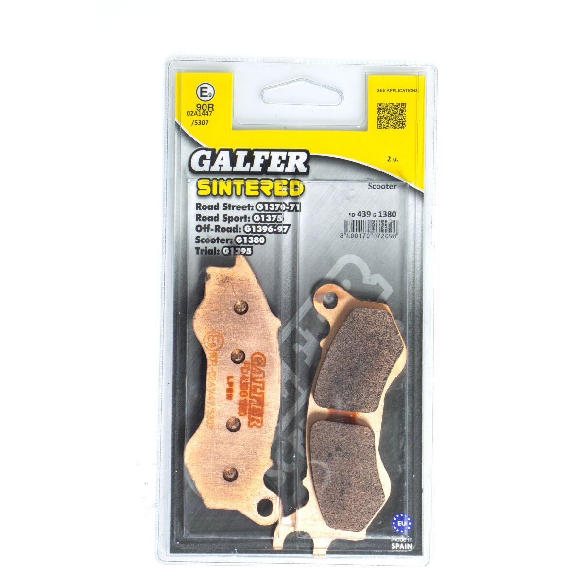 BRAKE PAD SINTERED SCOOTER