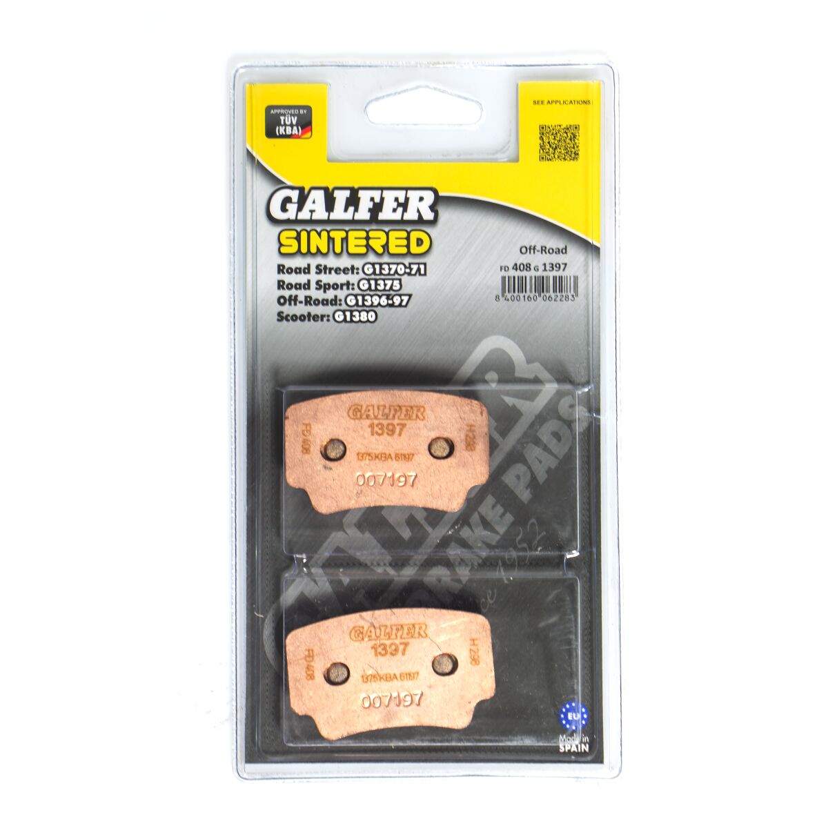 BRAKE PAD SINTERED ATV