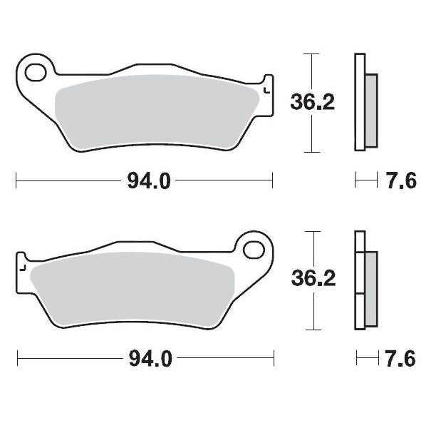 BRAKE PAD CERAMIC