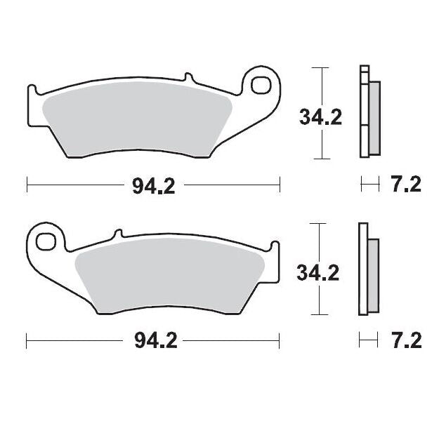 BRAKE PAD CERAMIC