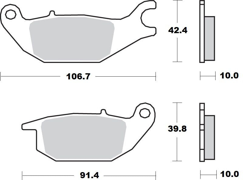 BRAKE PAD CERAMIC