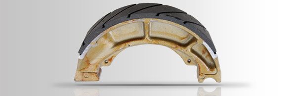 BRAKE SHOE GROOVED