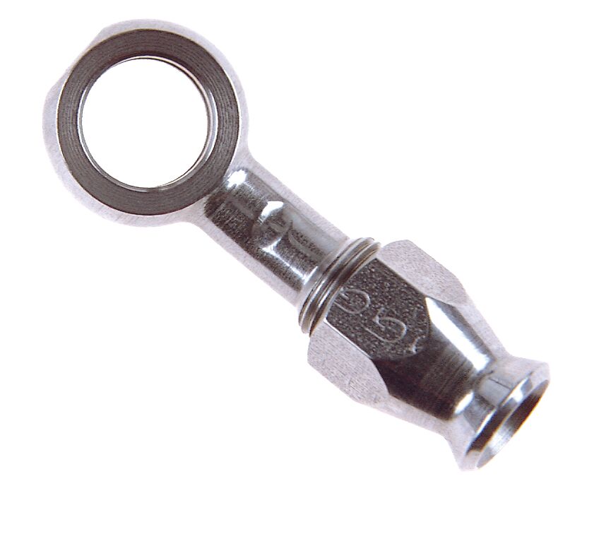 -2 20°BANJO JIC5/16 M8 LONG SS