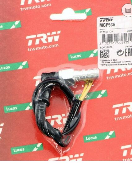 BRAKE LIGHT SWITCH M10X1