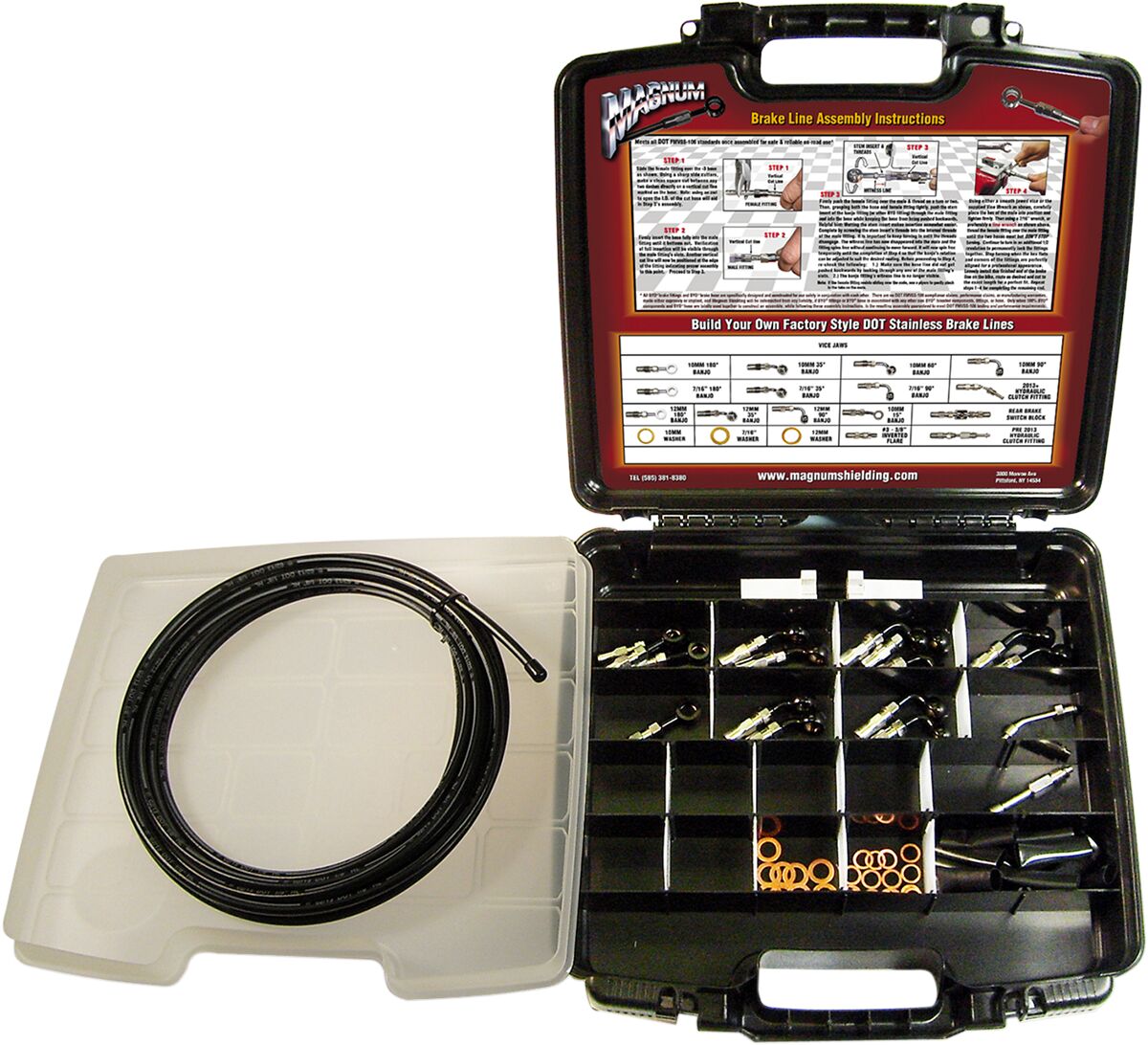 BYO BRAKE KIT DELUXE BLK