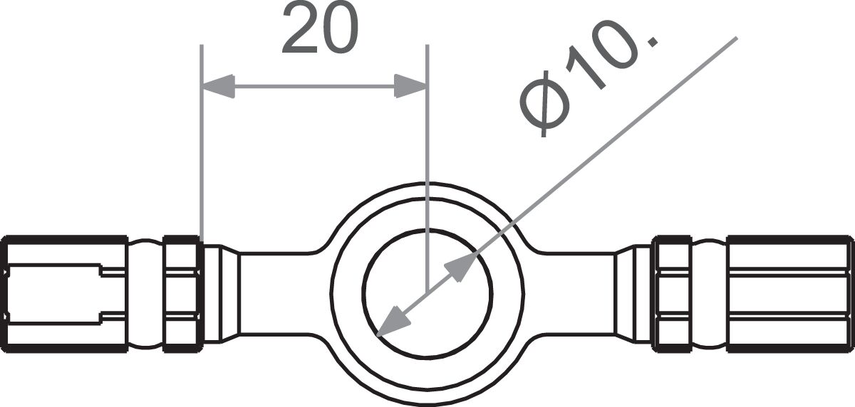 BANJO CONNECTOR M10 SL