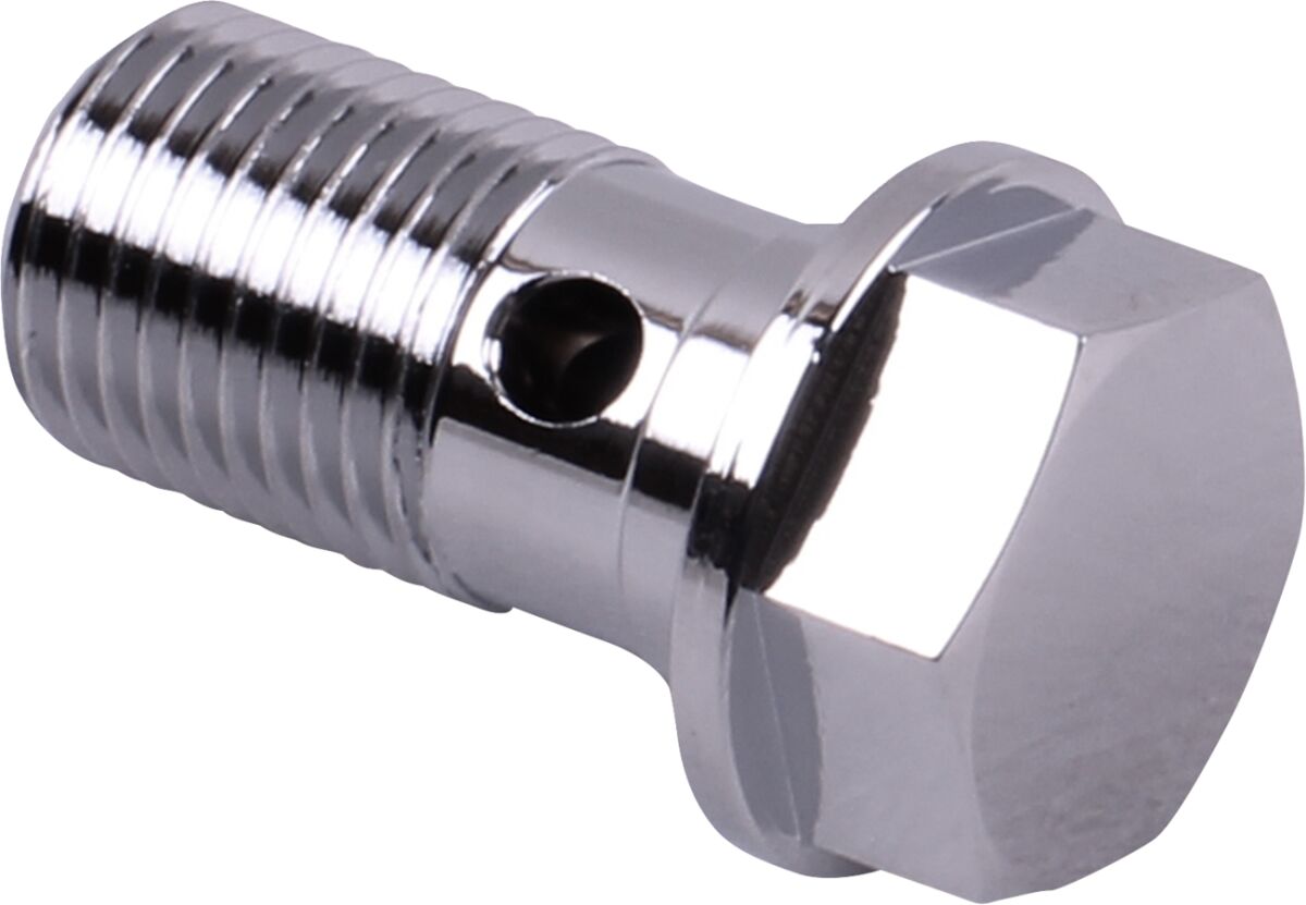 BANJO BOLT 10MM M10X1 CHROME