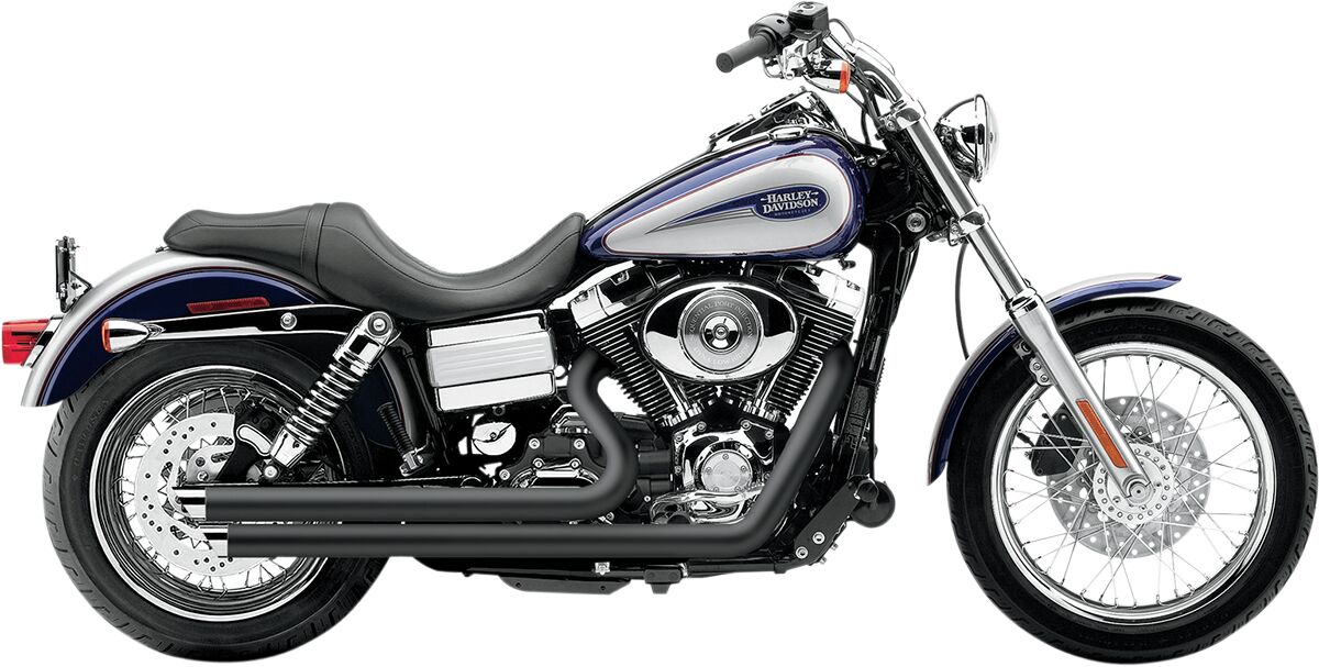EXHAUST SPD SD BK DYNA 17