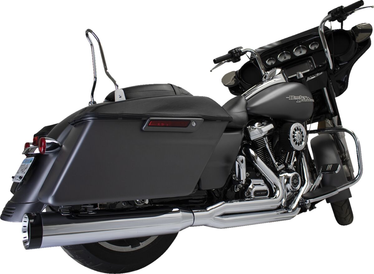EXHAUST 2:1 M8 FL CHRM