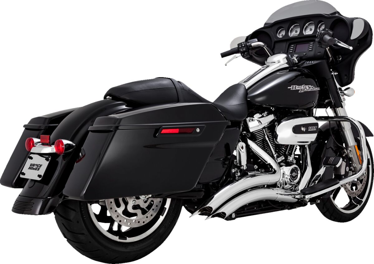 EXHAUST BIG-R CHR.17+FL