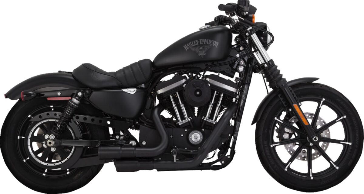 EXHAUST M-GREN.BLK XL