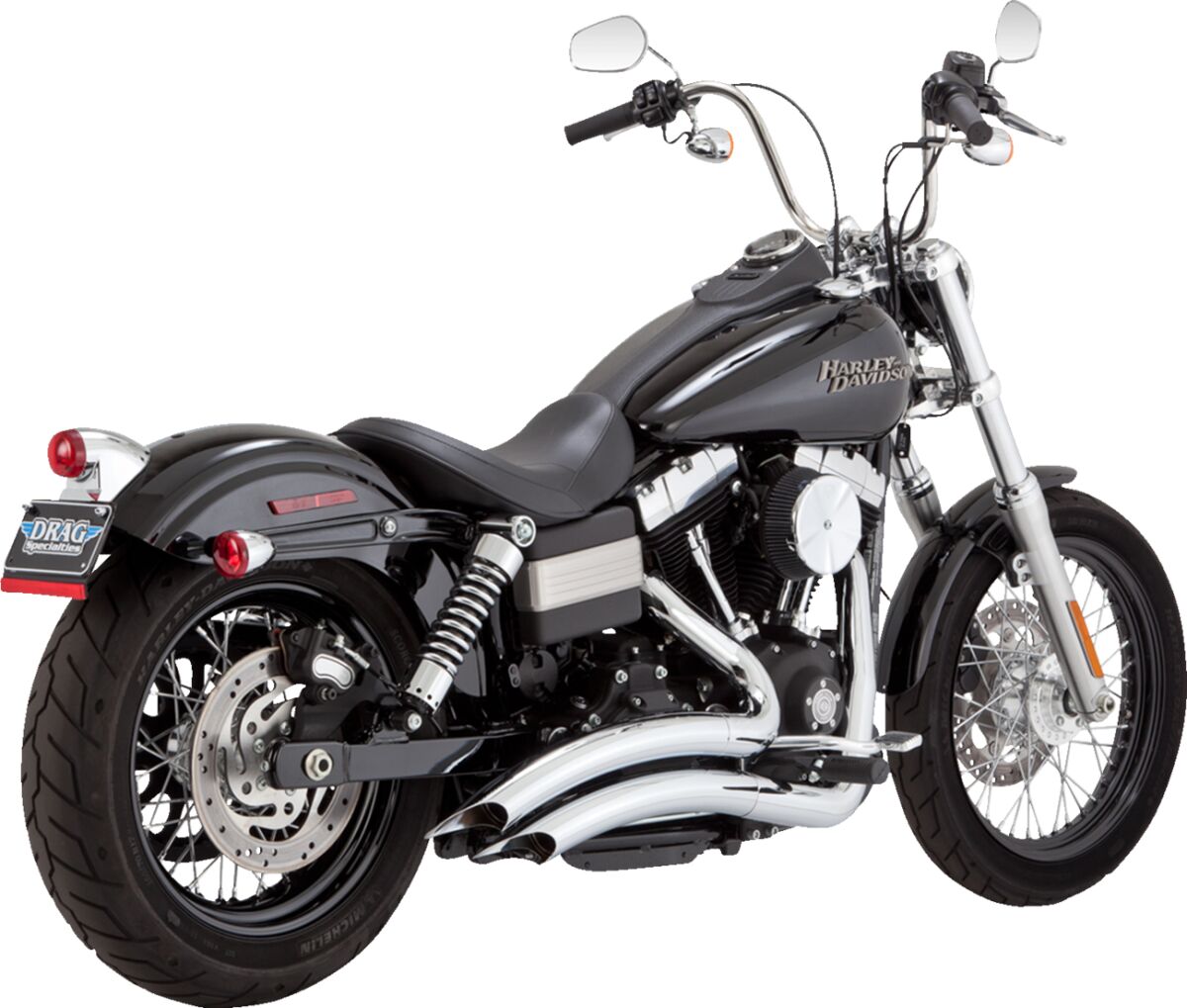 EXHAUST BIG RADIUS CHROME 06-0