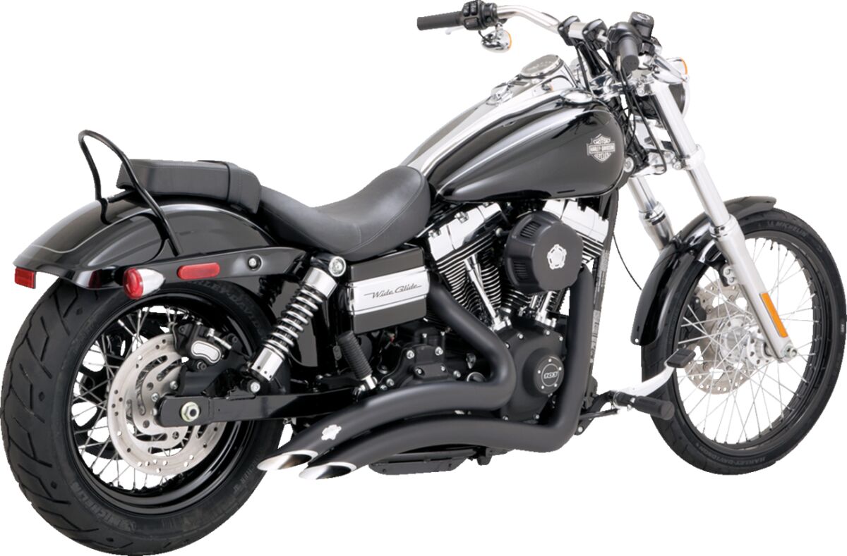 EXHAUST BIG RADIUS MATTE BLK 0