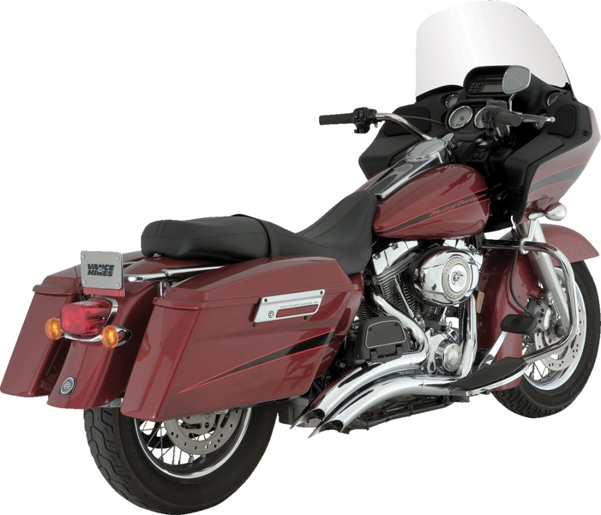 EXHAUST BIG RADIUS CHROME 07-0
