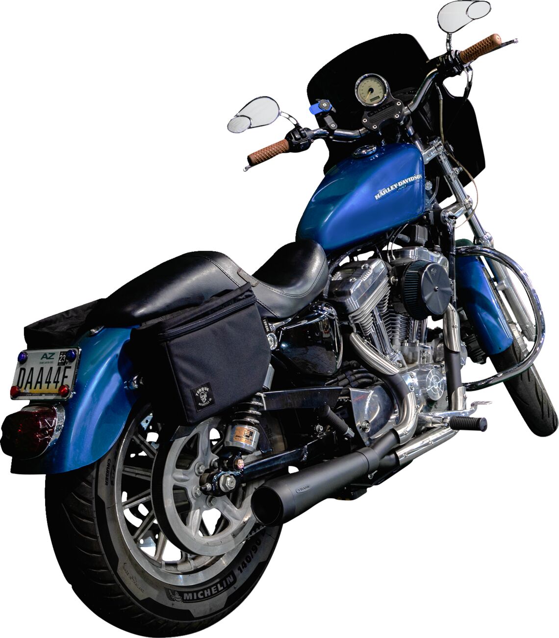 EXHAUST 2:1 ASSAULT BLK 04-22