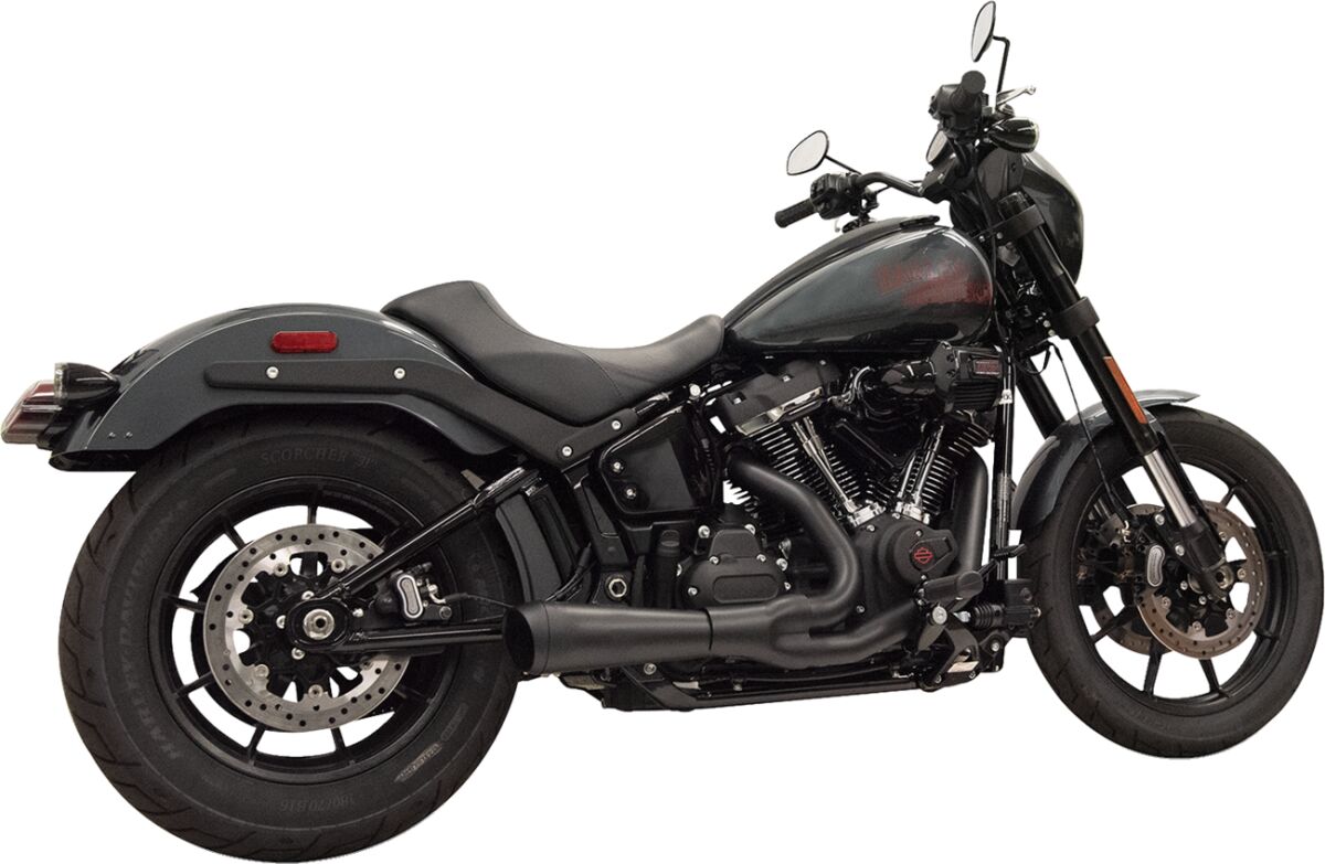 EXHAUST SHORT RIPPER 2:1 BLACK