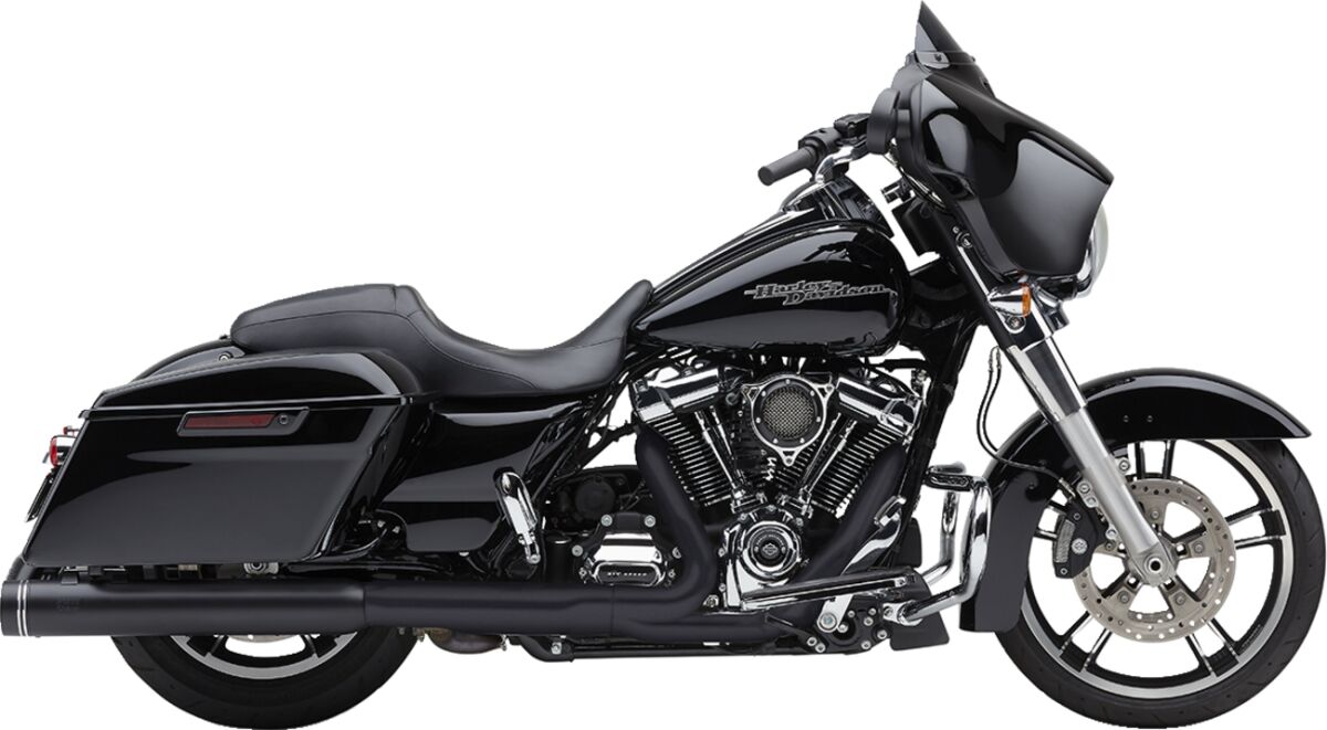 MUFFLER NH 4 FLH BLK