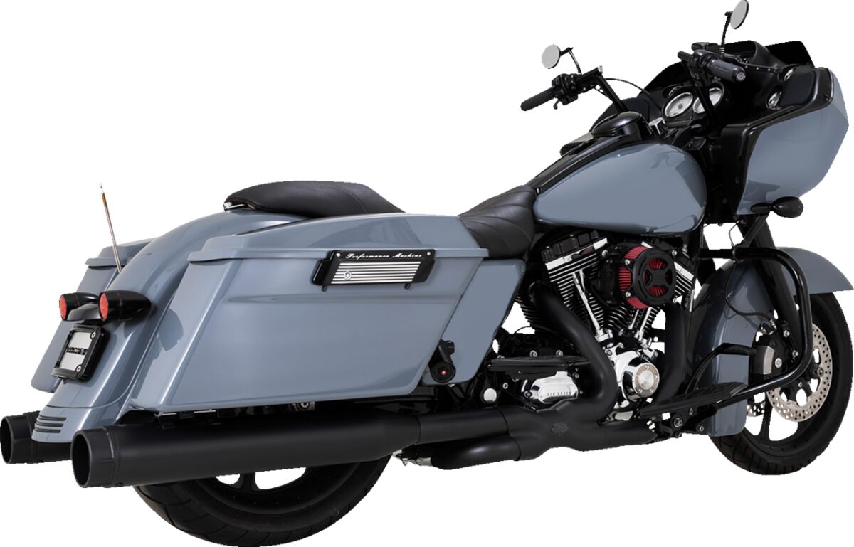 HEADPIPE PWR DUALS BLACK 09-16