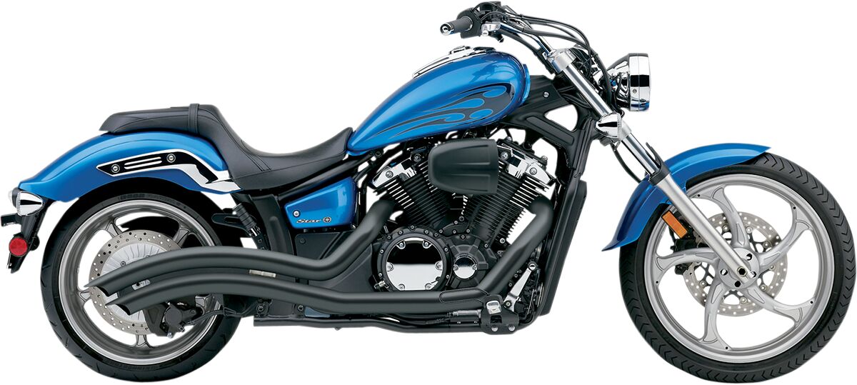 EXHAUST SPD SWPT BLK STRK