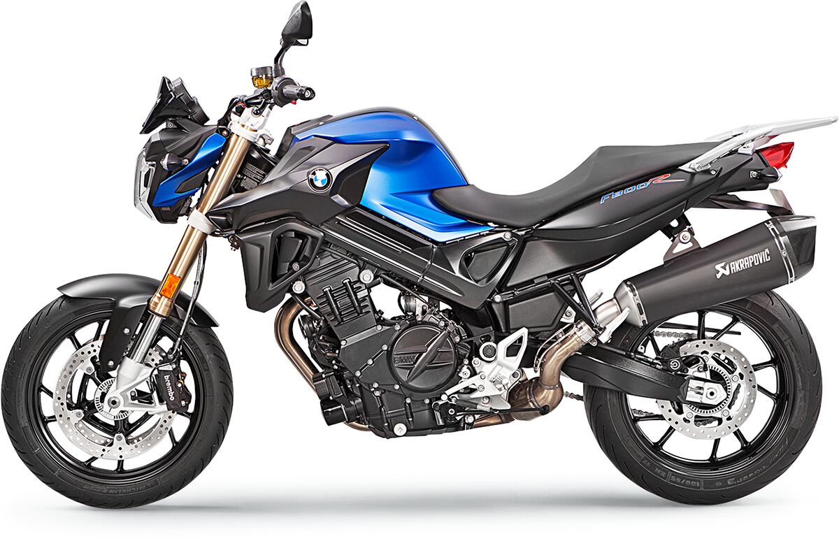 MUFFLER BLK TI F800R/GT