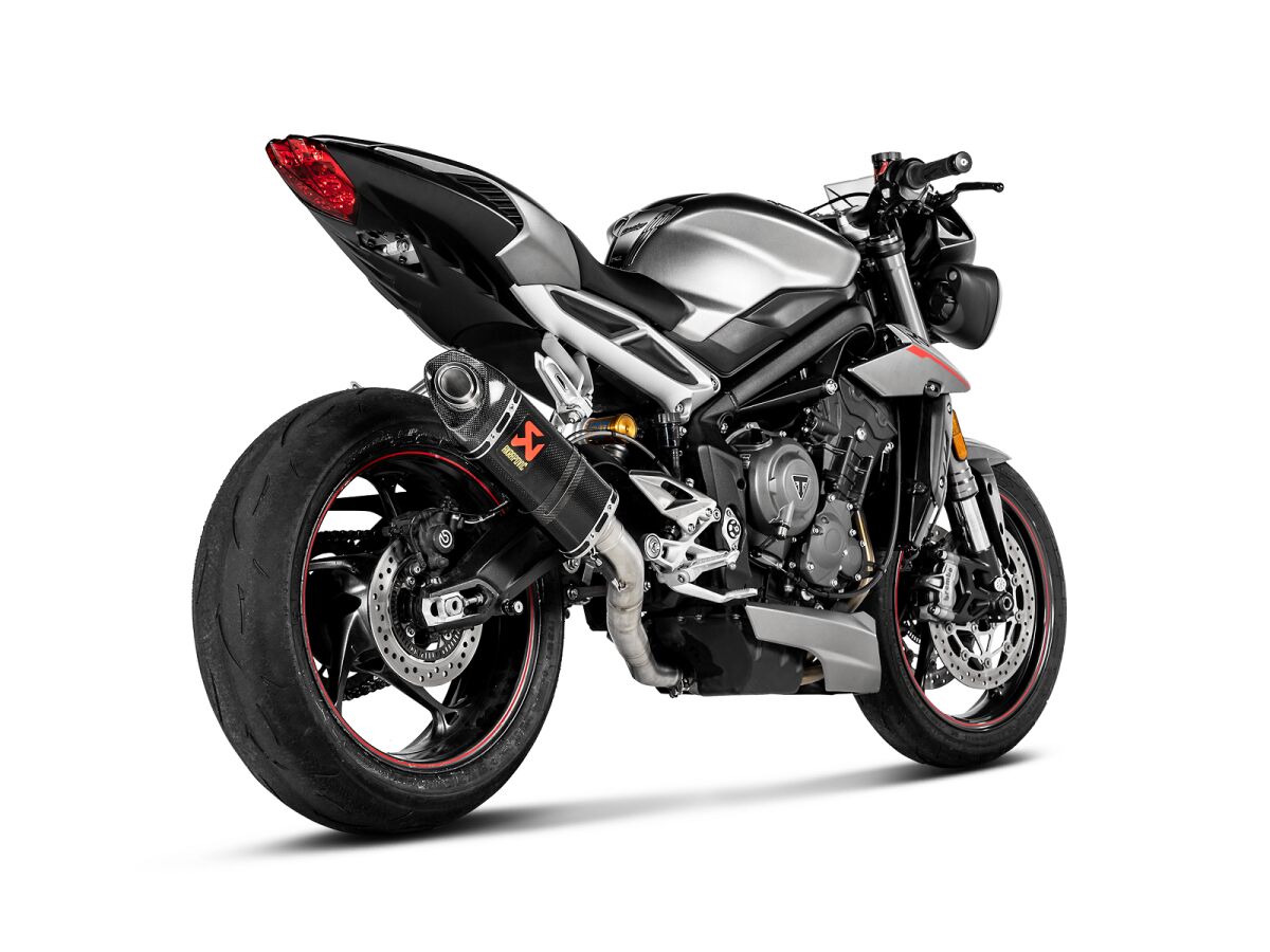 MUFFLER CF STREET TRIPLE