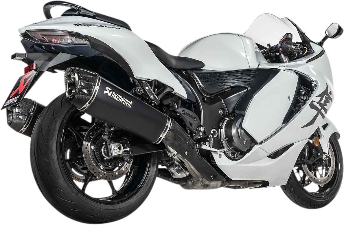 MUFFLERS TI/CF BK GSX13R