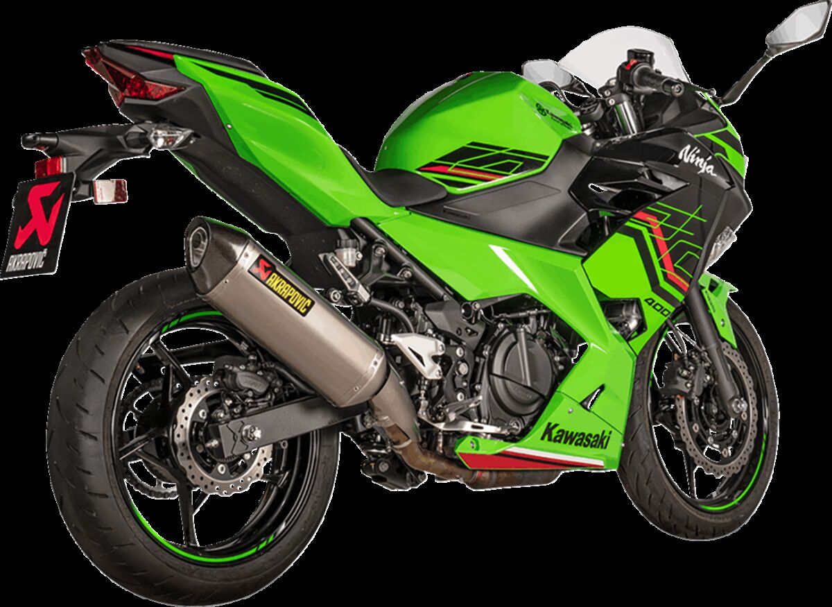 MUFFLER TI/CF NINJA 400