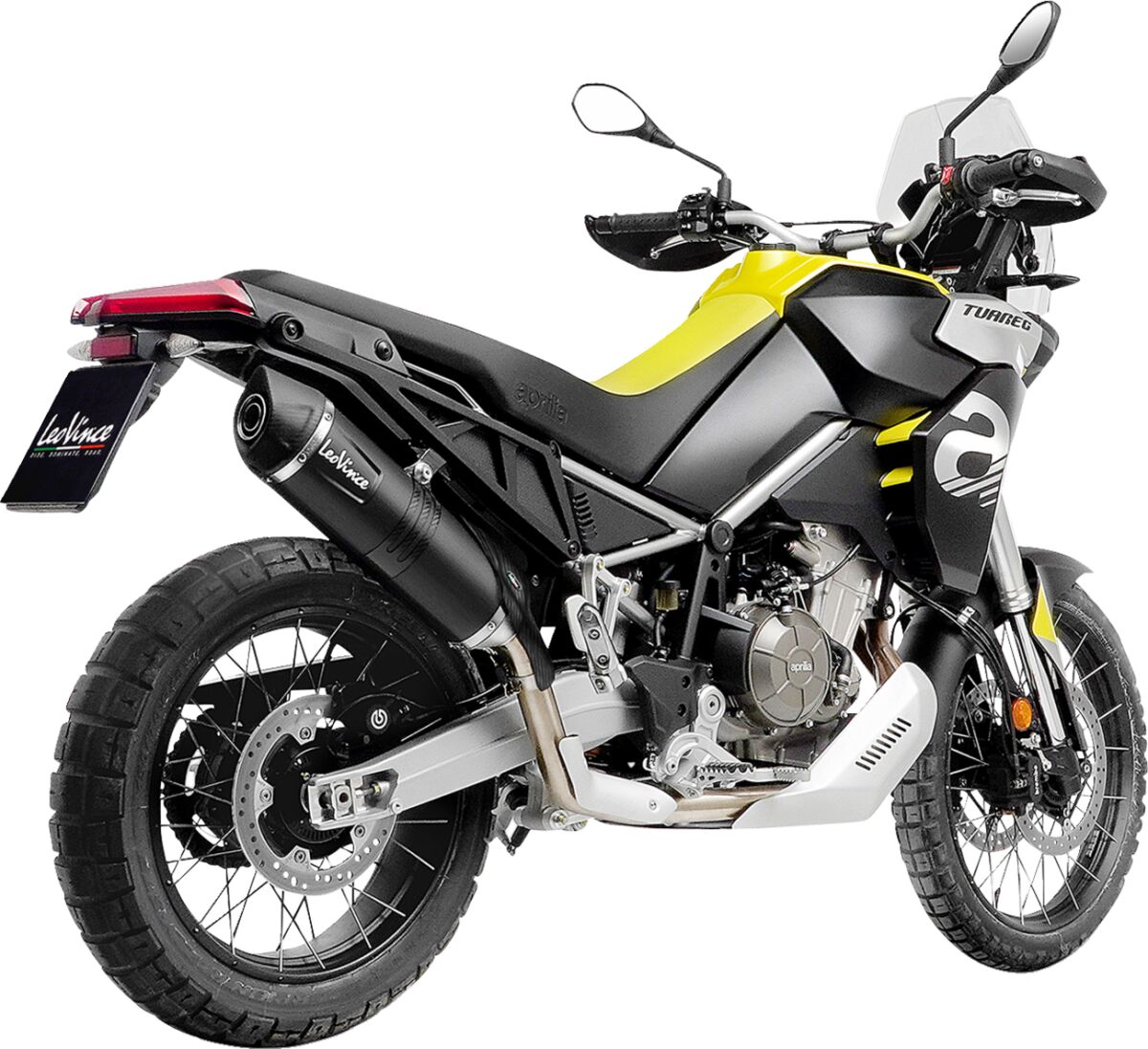 MUFFLER LV1 TUAREG 660 BK