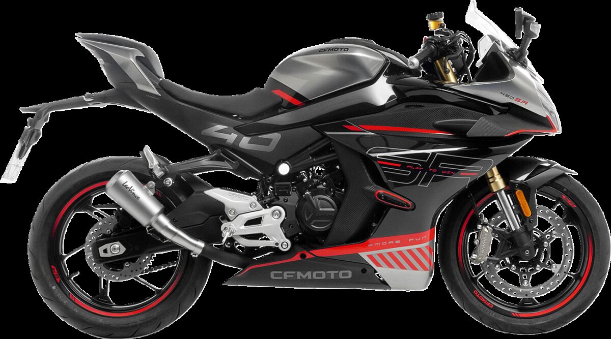 MUFFLER LV-10 SS CF MOTO 450 S