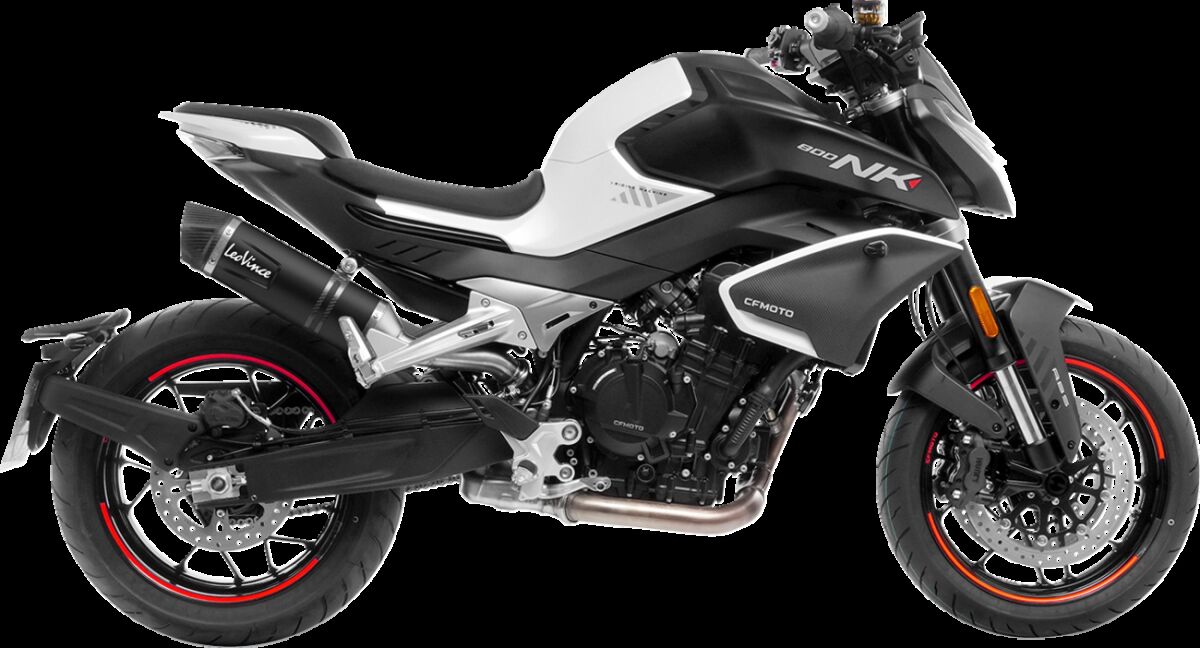 MUFFLER LV 1 BLACK CF MOTO 800