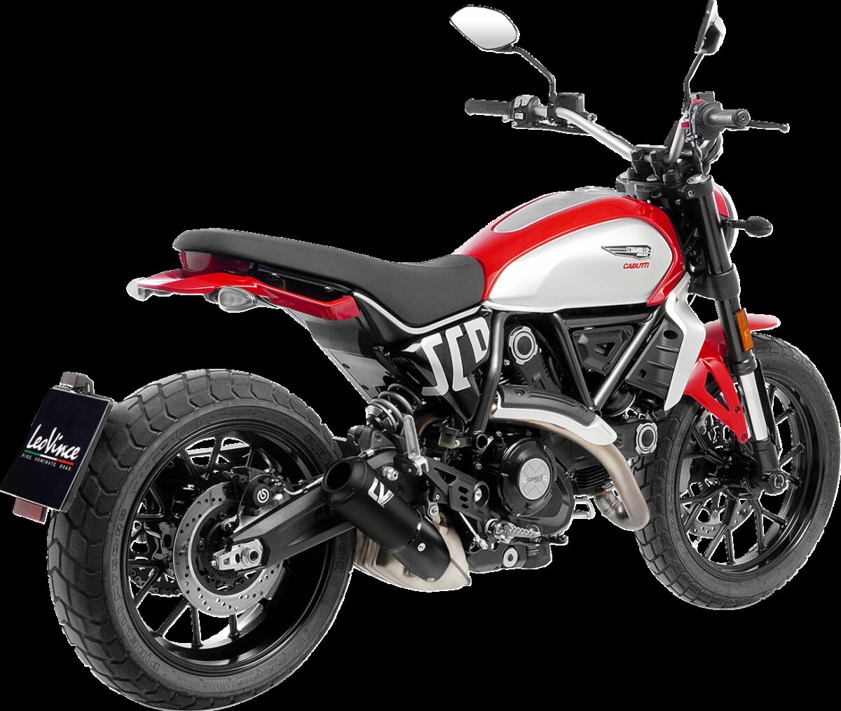 MUFFLER LV-10 FULL BLACK DUCAT