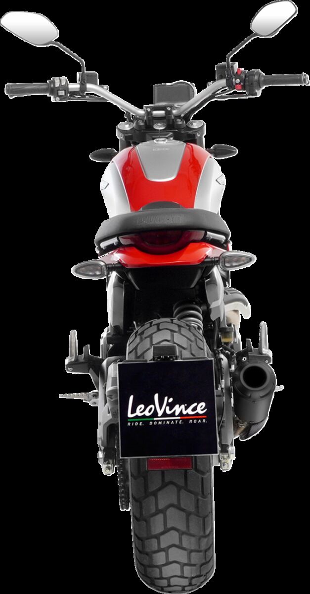 MUFFLER LV-10 FULL BLACK DUCAT