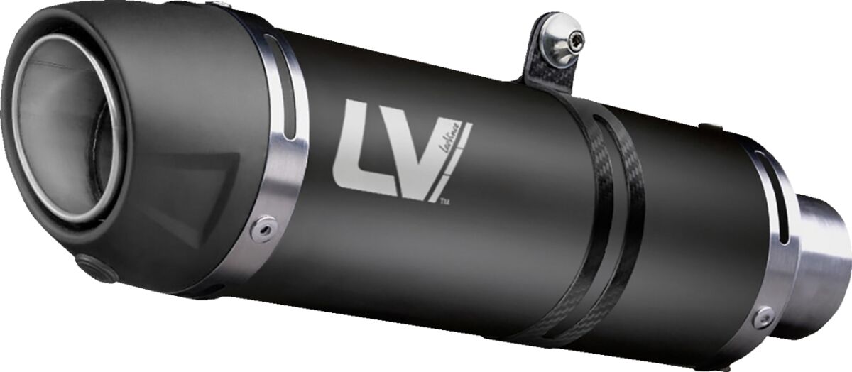 MUFFLER GP CORSA EVO BLACK ZN