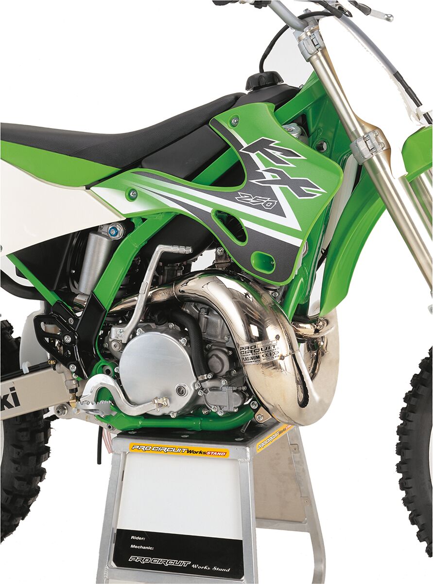 EXHAUST PLAT KX85/100