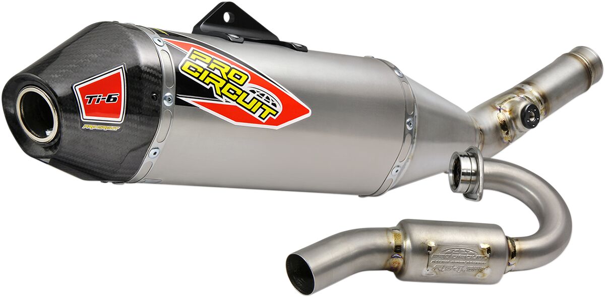 EXHAUST TI6 CF CAP KAW