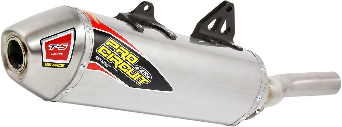 MUFFLER T5 SS MECH KLR650