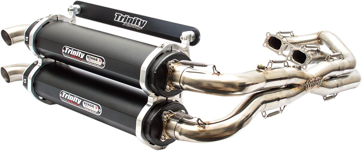 EXHAUST DL RZR XP1000 BK